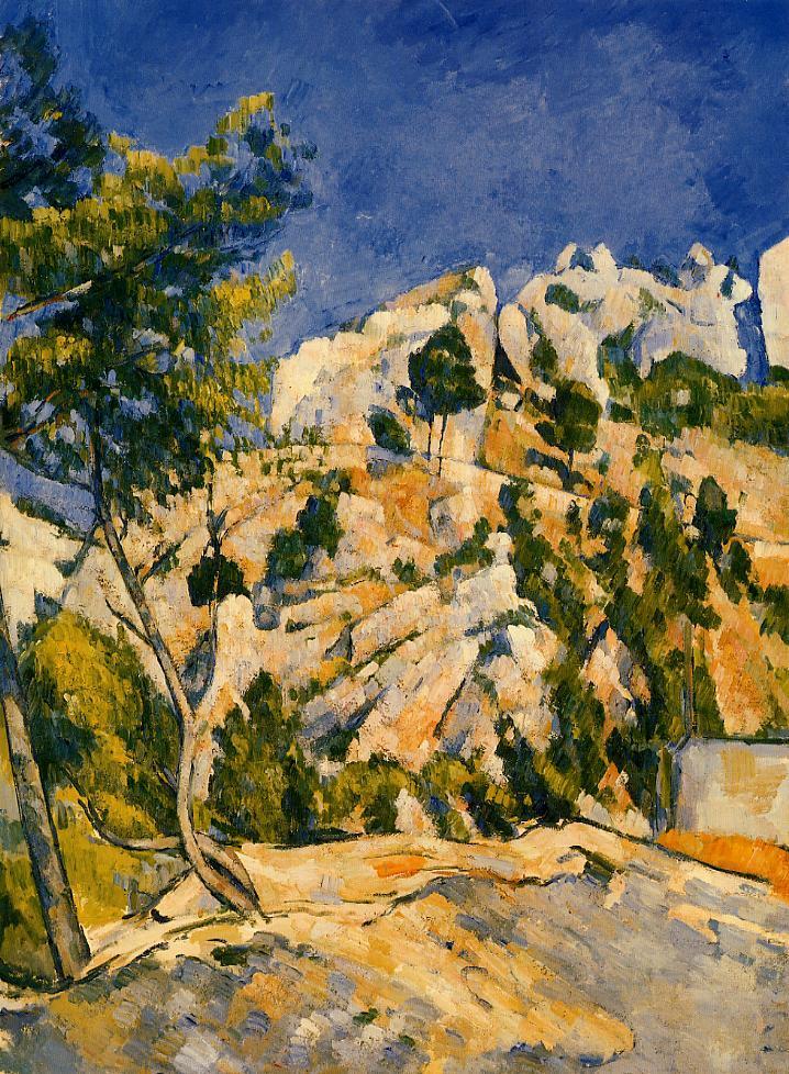 Bottom of the Ravine - Paul Cezanne Painting